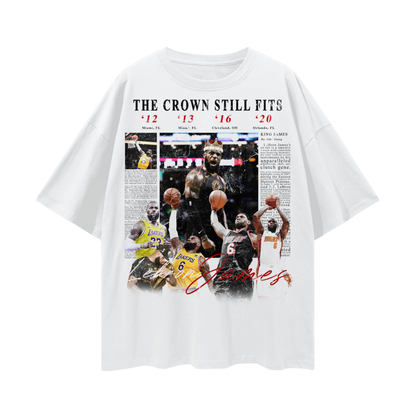 LeBron “King of the Court” Premium Oversized Tee