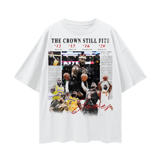 LeBron “King of the Court” Premium Oversized Tee