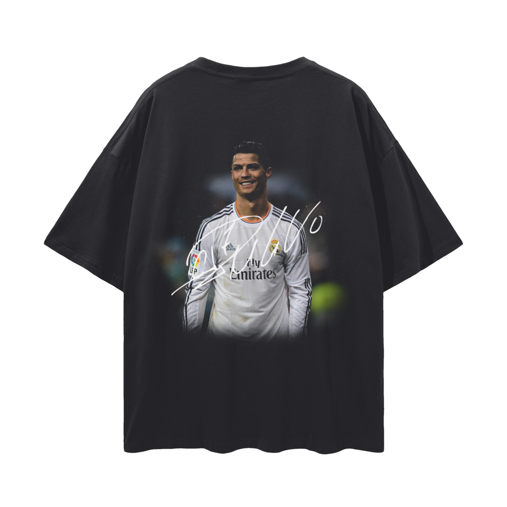 Cristiano Ronaldo “GOAT Era” PREMIUM Oversized Tee