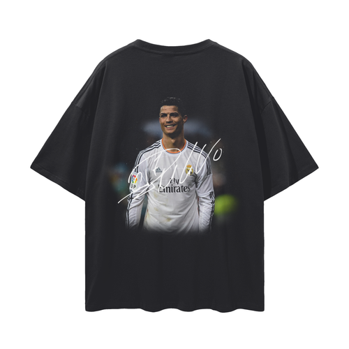 Cristiano Ronaldo “GOAT Era” PREMIUM Oversized Tee