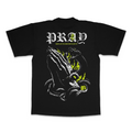 Pray Not Prey PREMIUM Tee in Black (TTS)