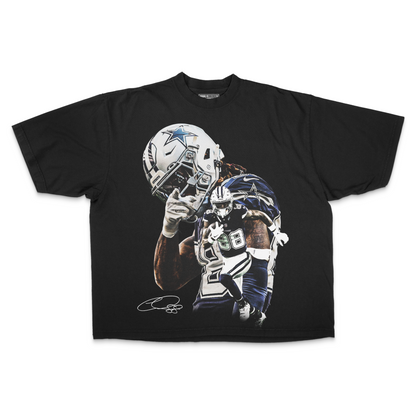 CeeDee Lamb x Cowboys PREMIUM Oversized Tee in Black