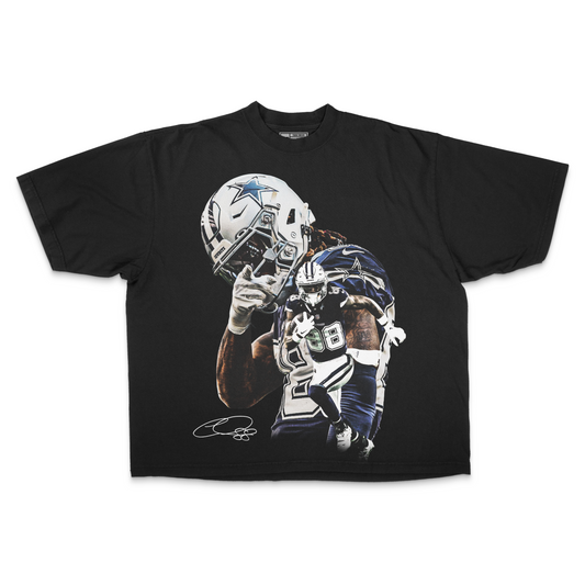 CeeDee Lamb x Cowboys PREMIUM Oversized Tee in Black