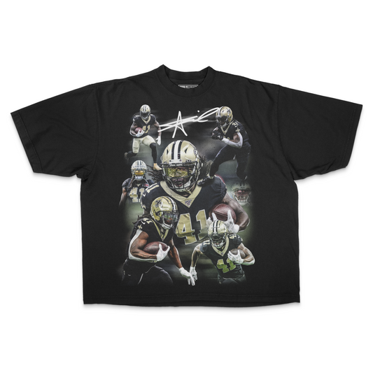 Alvin Kamara PREMIUM Oversized Tee in Black