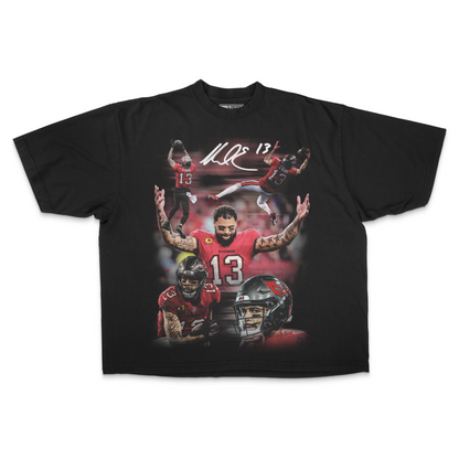 Mike Evans PREMIUM Oversized Tee in Black