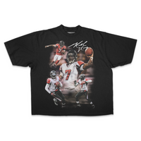 Michael Vick PREMIUM Oversized Tee in Black