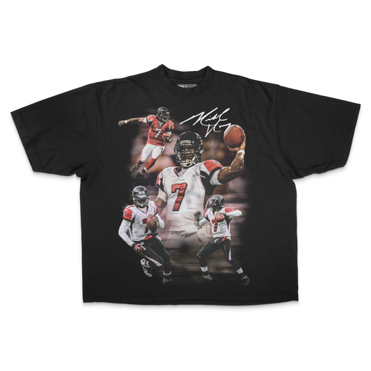 Michael Vick PREMIUM Oversized Tee in Black