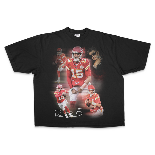 Patrick Mahomes PREMIUM Oversized Tee in Black