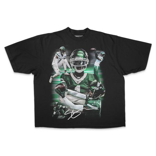 Sauce Gardner PREMIUM Oversized Tee in Black