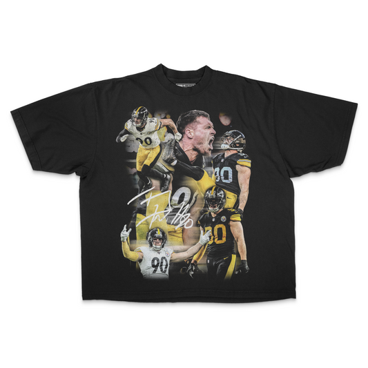 T.J. Watt PREMIUM Oversized Tee in Black
