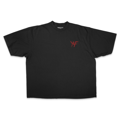 Born 2 Battle PREMIUM Oversized Tee in Black