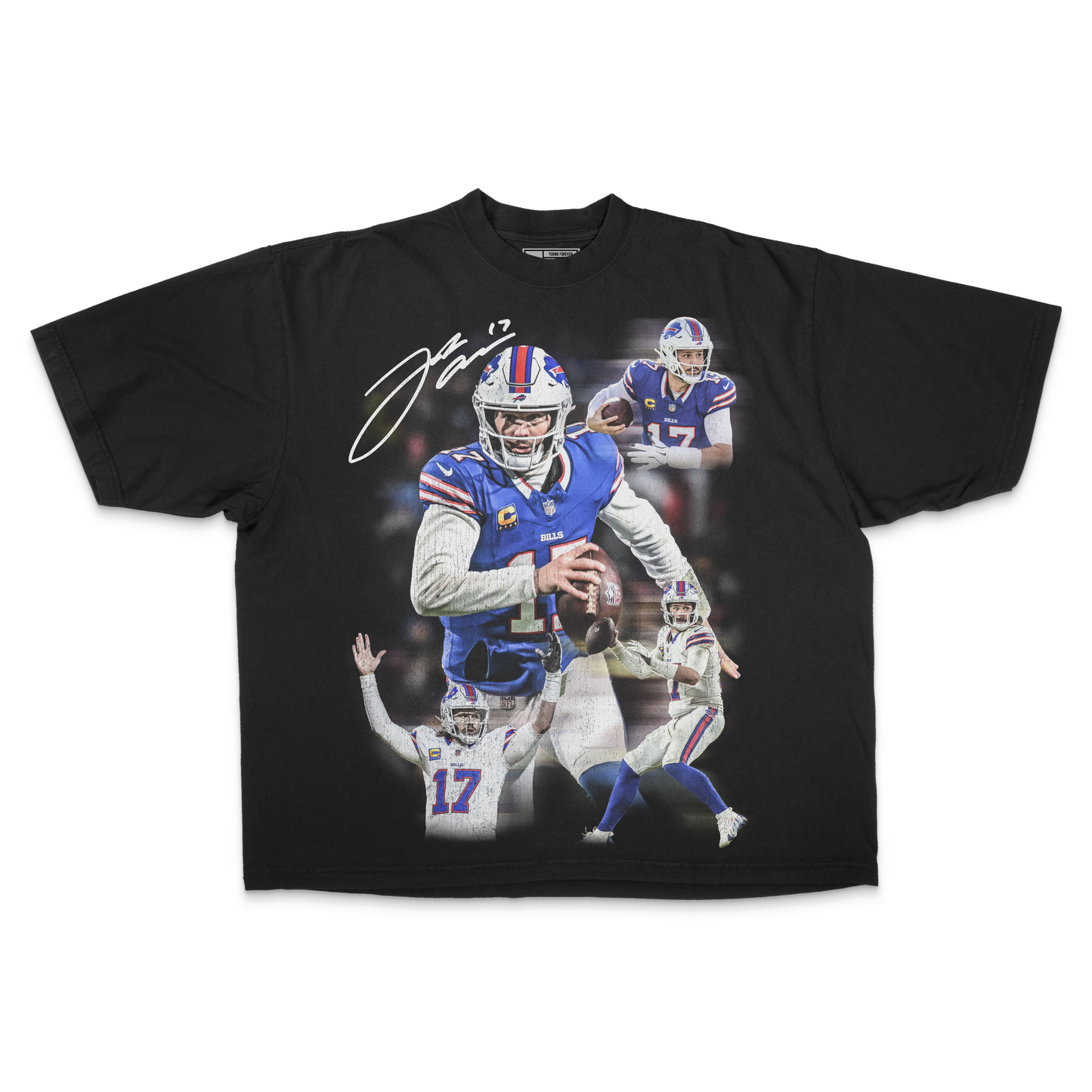 Josh Allen PREMIUM Oversized Tee in Black