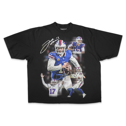 Josh Allen PREMIUM Oversized Tee in Black