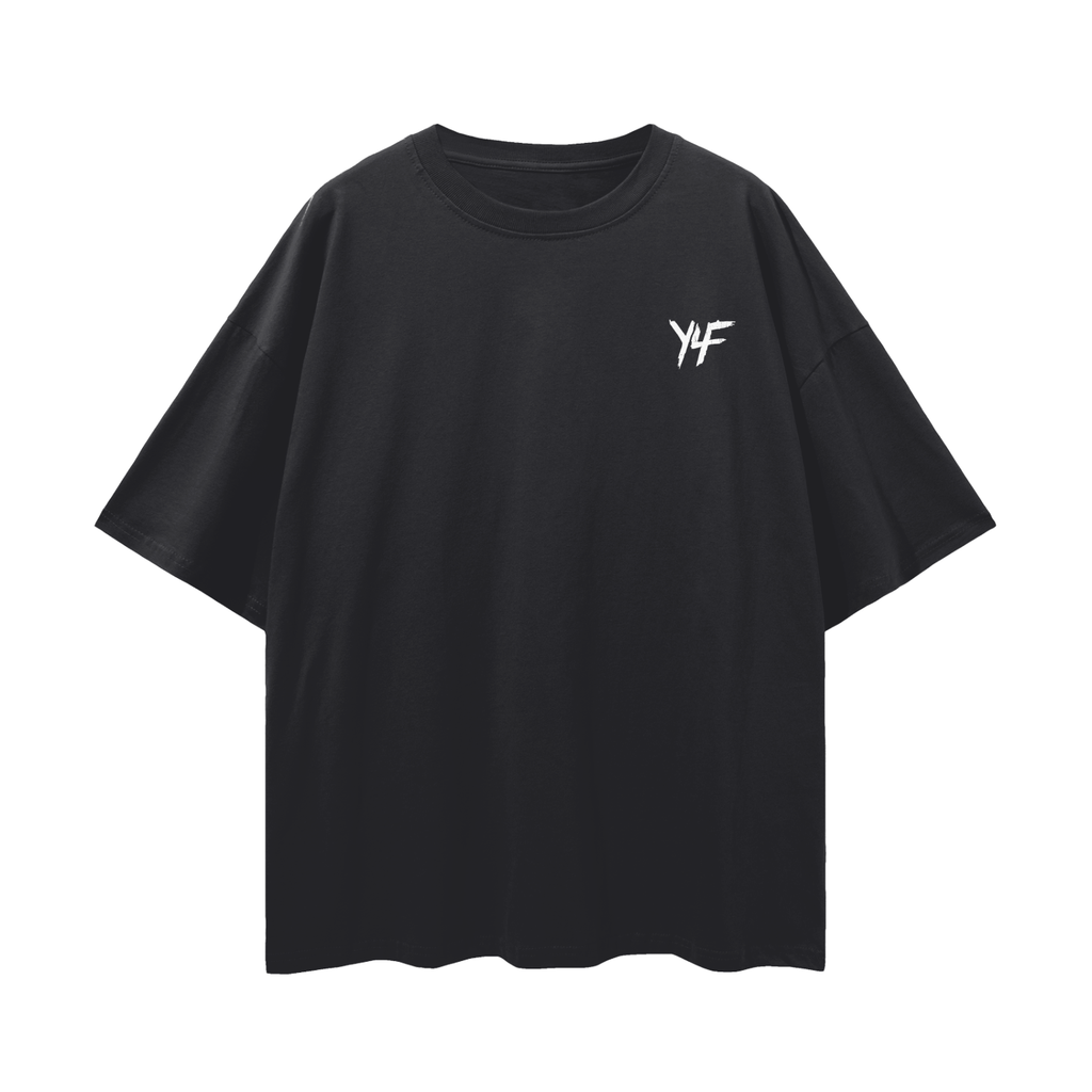 IMUA PREMIUM Oversized Tee in Black