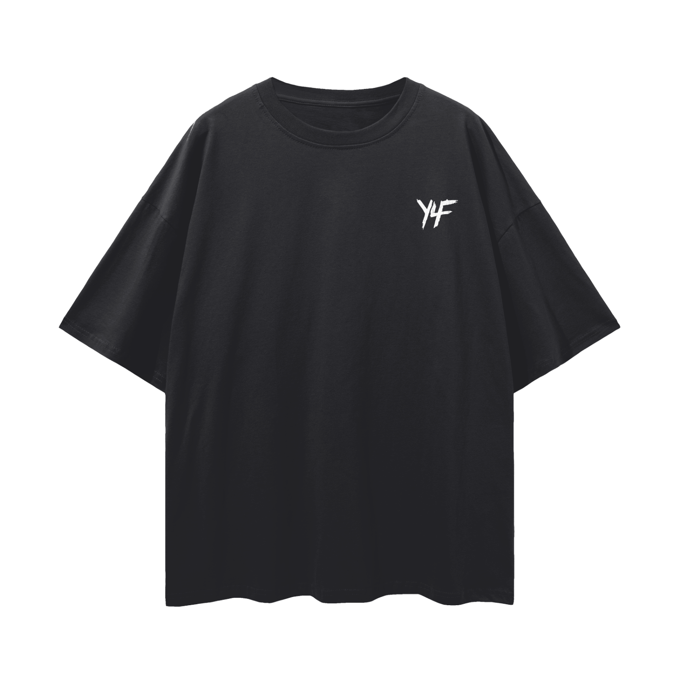 IMUA PREMIUM Oversized Tee in Black