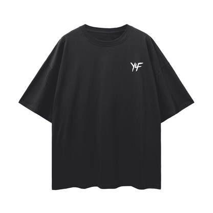 IMUA PREMIUM Oversized Tee in Black