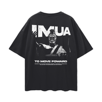 IMUA PREMIUM Oversized Tee in Black