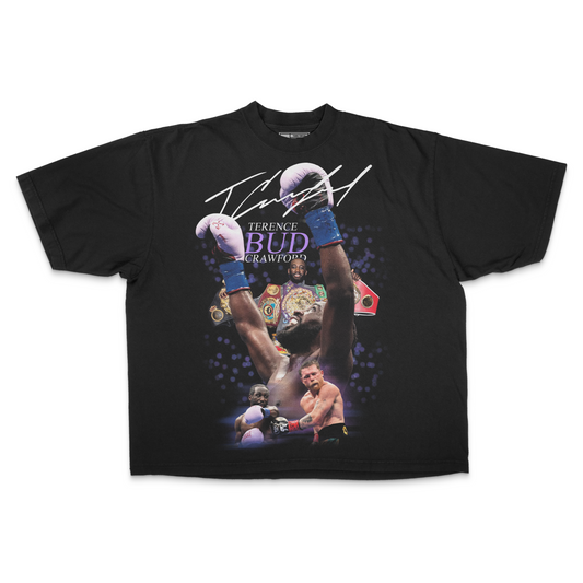 Pound 4 Pound Crawford PREMIUM Oversized Tee in Black